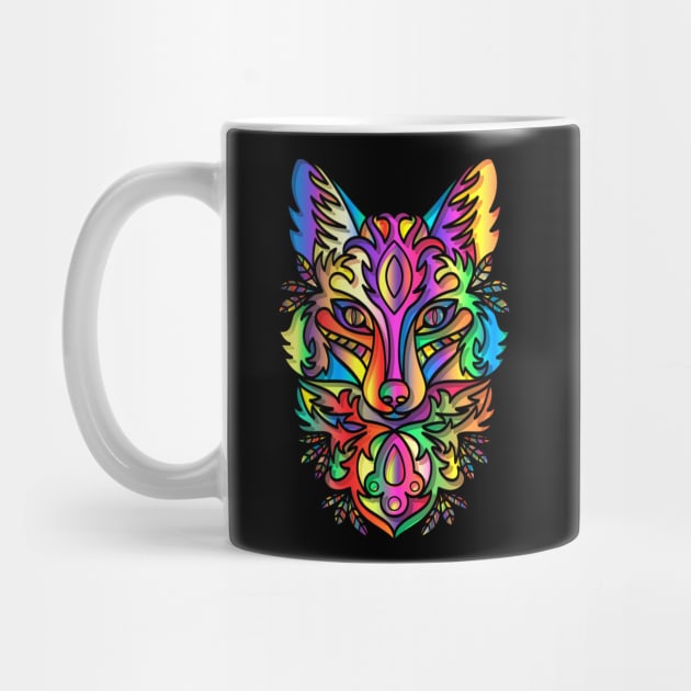 Fox Colorful by Mako Design 